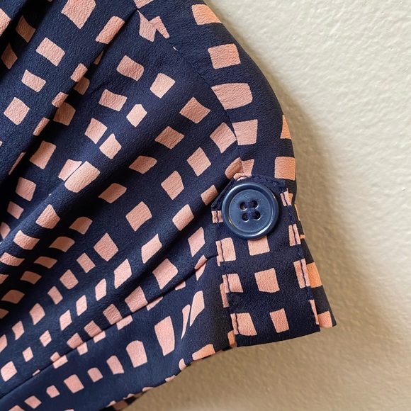 Madison Jules Checkered Cap Sleeve Mini Dress - Picture 3 of 4